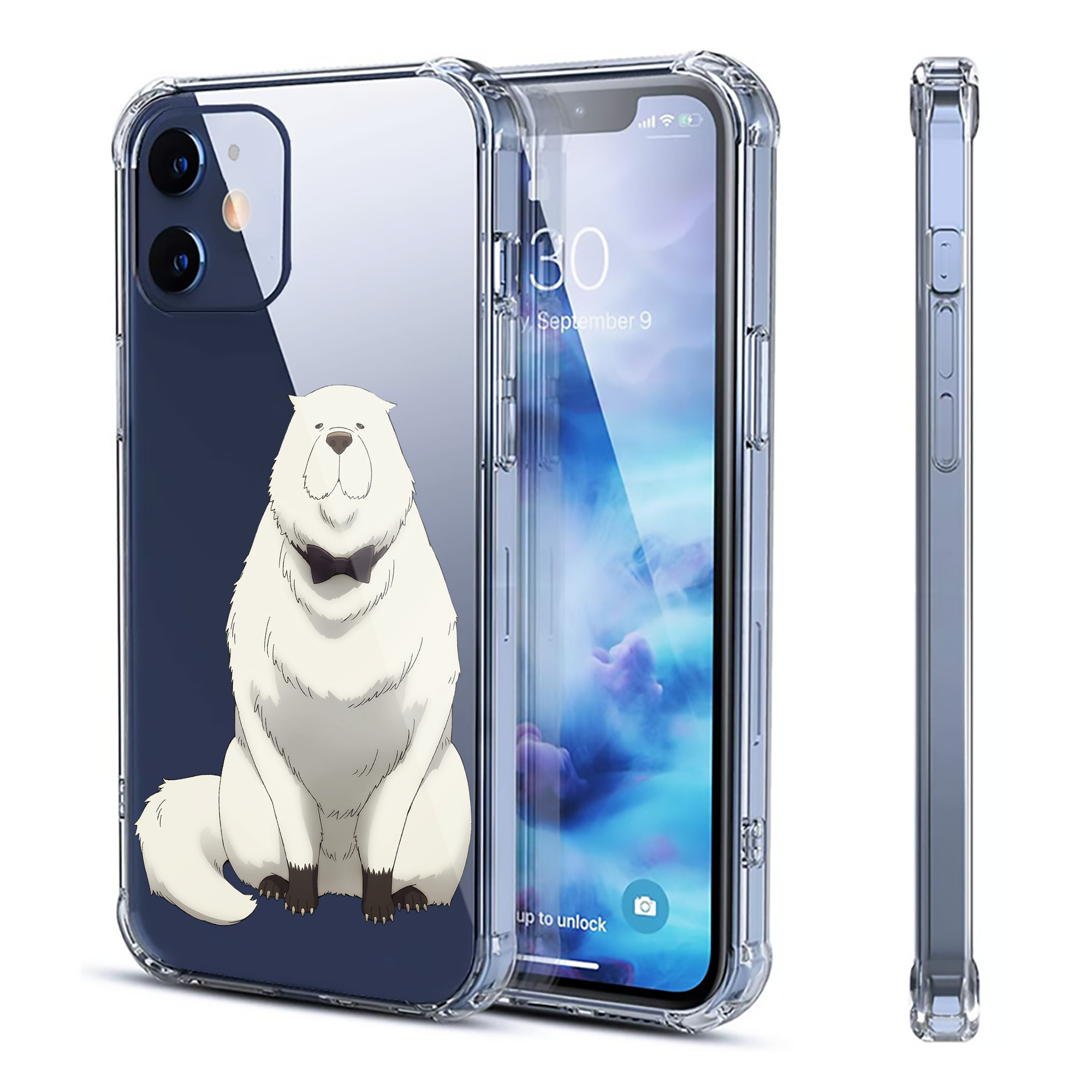 （画像用） SPY×FAMILY间谍家家酒 【iPhone 12シリーズ対応】透明スマホケース（クリアソフトケース）